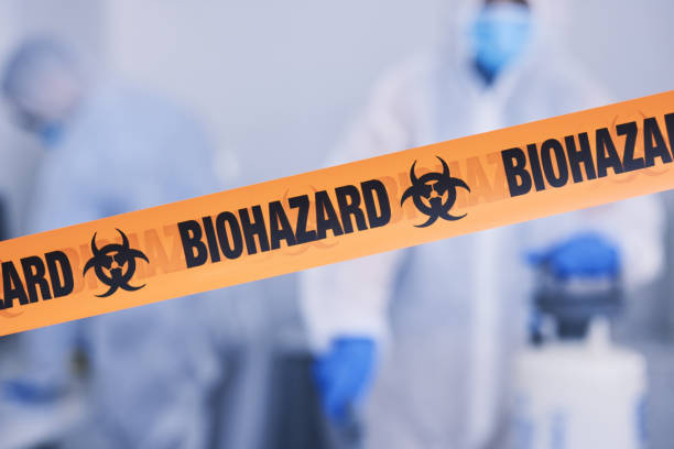 Professional Biohazard technician working in Saint Louisville, OH